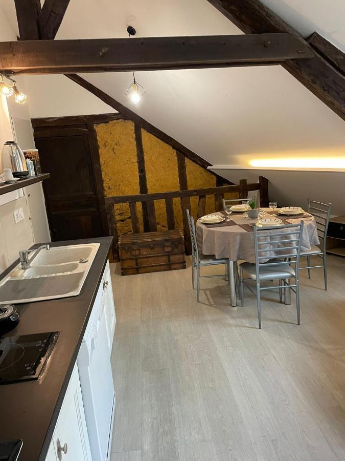 Appartement* Authentique Meuble Sarlat Coeur Ville 外观 照片